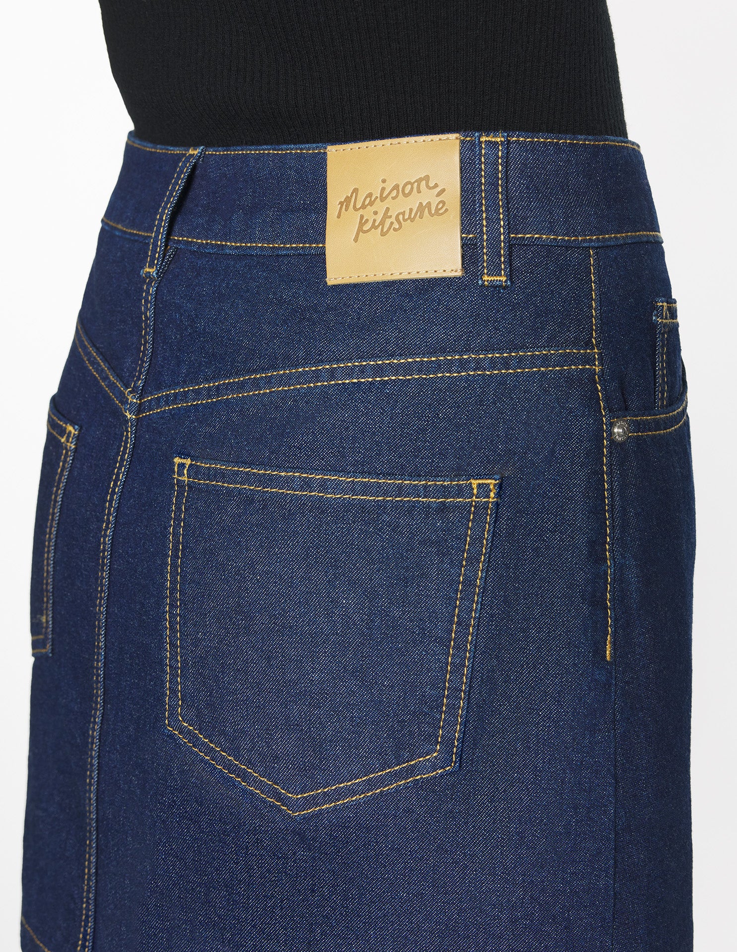 Mini jupe en denim - Indigo