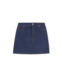 Mini jupe en denim - Indigo
