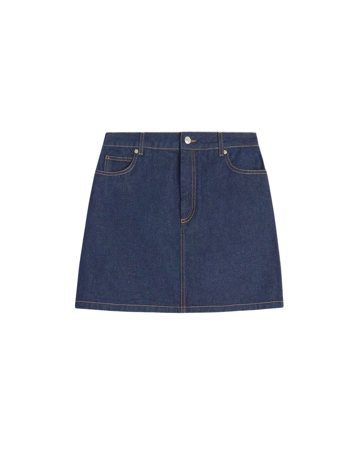 Jupe courte en denim - Indigo