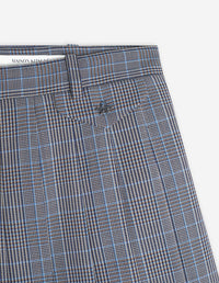 Mini Pleated Skirt - Navy/Dutch Blue
