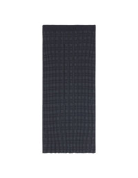 Jupe midi en laine - Navy & Medium Grey