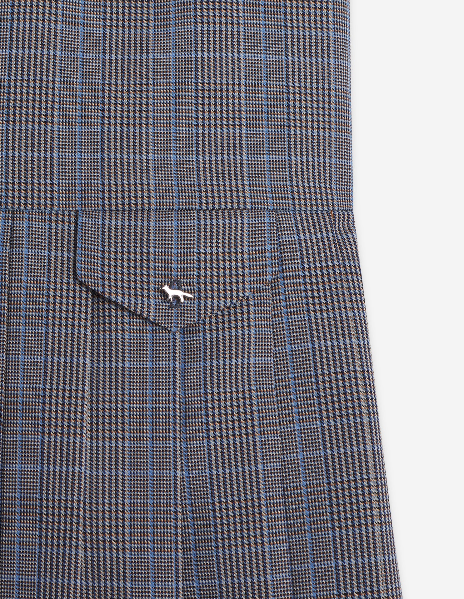 Mini Pleated Dress - Navy/Dutch Blue