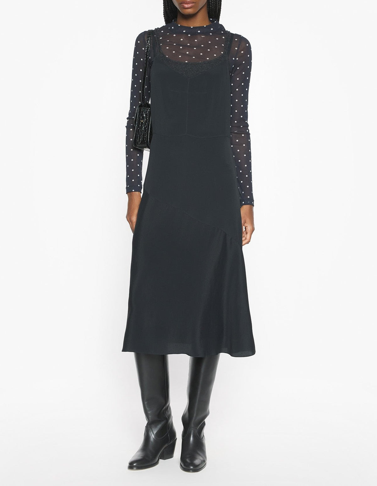 Robe longue moulante - Black