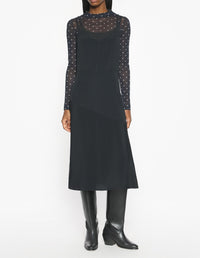 Robe longue moulante - Black
