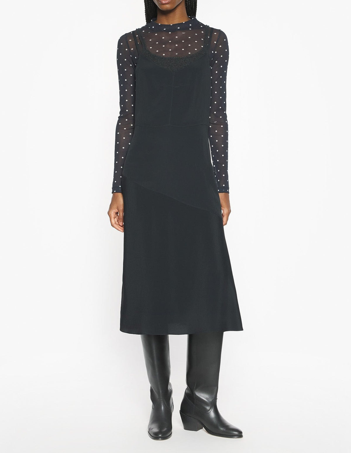 Robe longue moulante - Black
