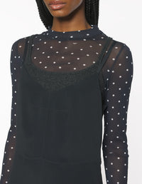 Robe longue moulante - Black