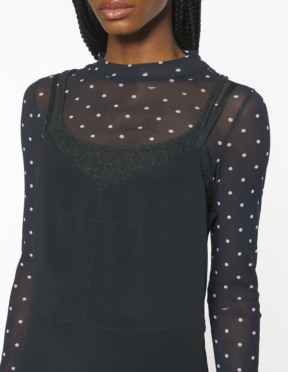 Robe longue moulante - Black