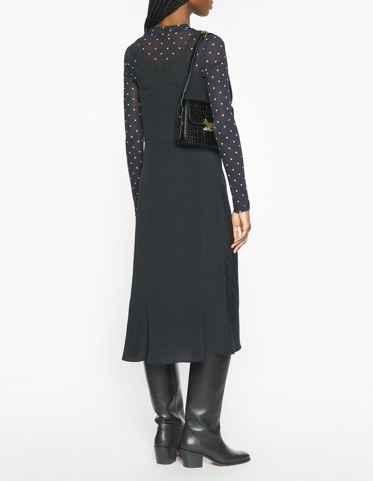 Robe longue moulante - Black