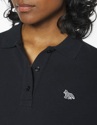 Robe polo oversize Baby Fox - Black