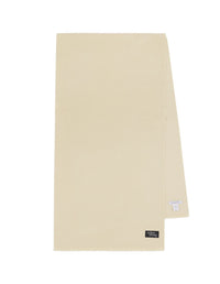 Fringed wool scarf - Safari