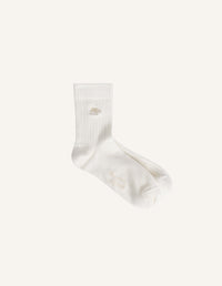 Baby Fox Socks - Eggnog