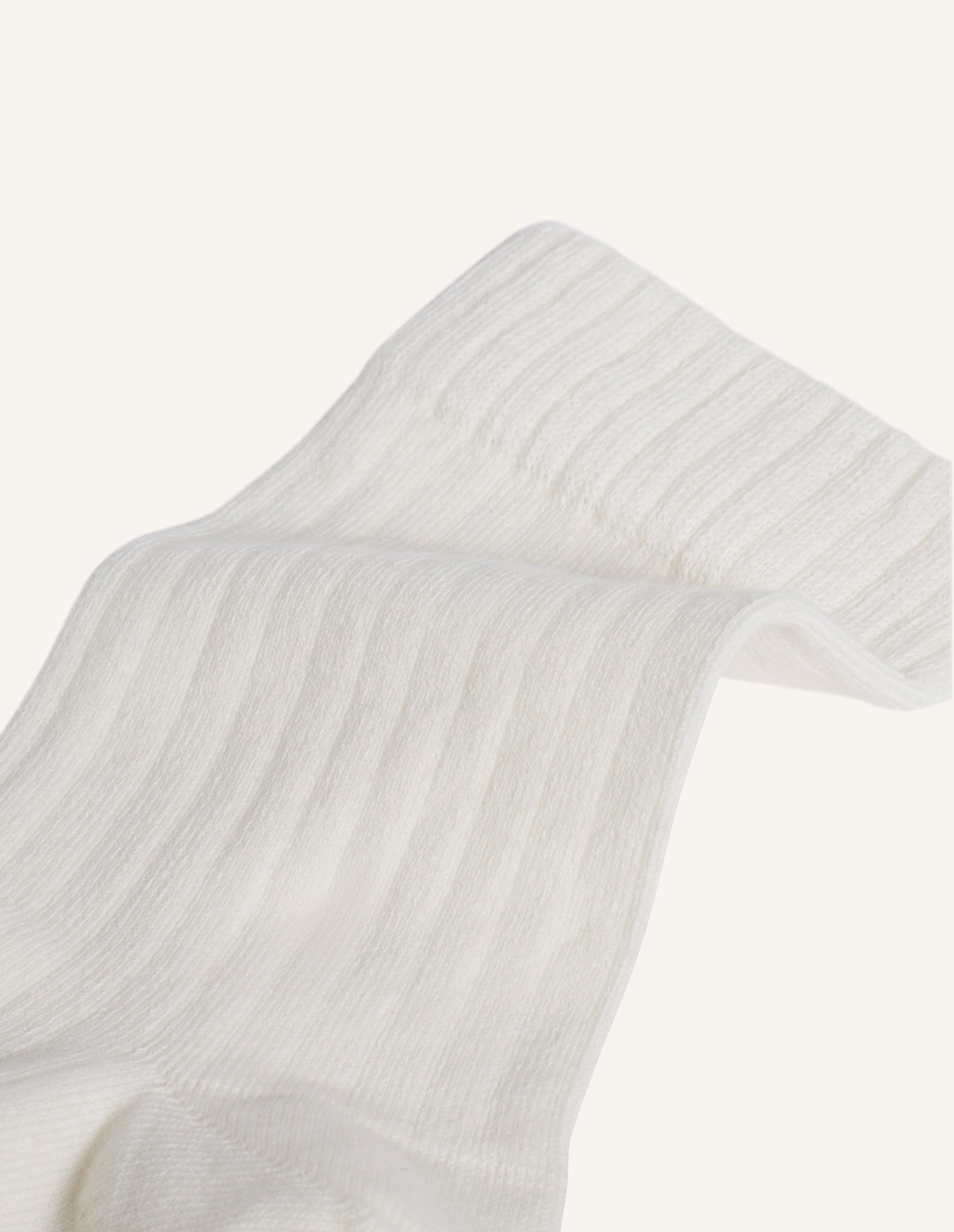 Baby Fox Socks - Eggnog
