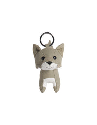 Porte-clés Fox avec anneau - Pebble