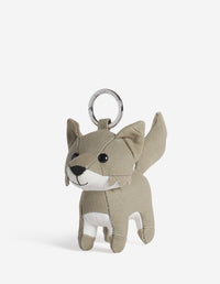 Fox Bag Charm - Pebble