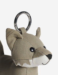 Fox Bag Charm - Pebble