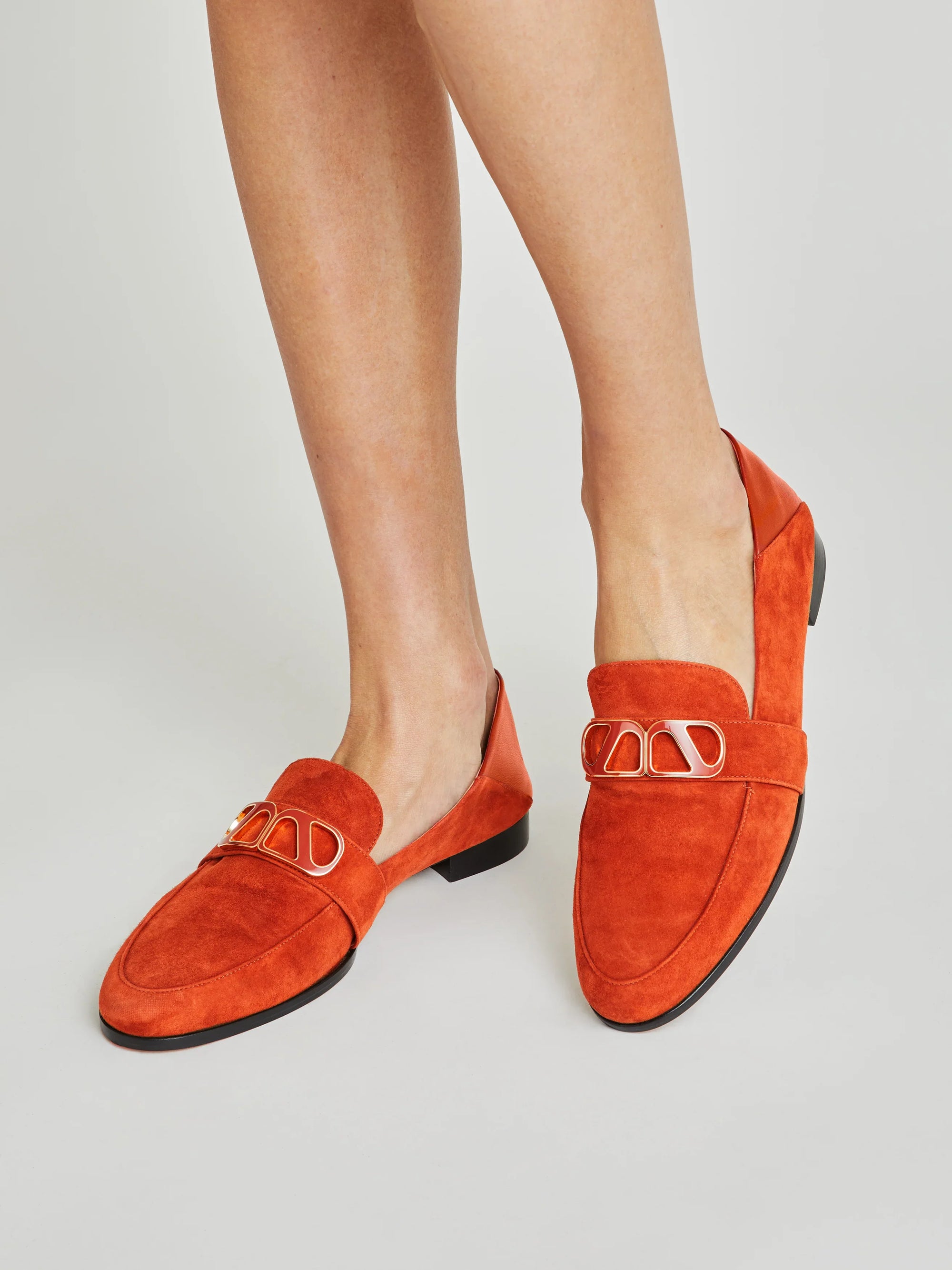 10qty DÉJÀ VU 220€ / Mocassins Blair en velours - Green