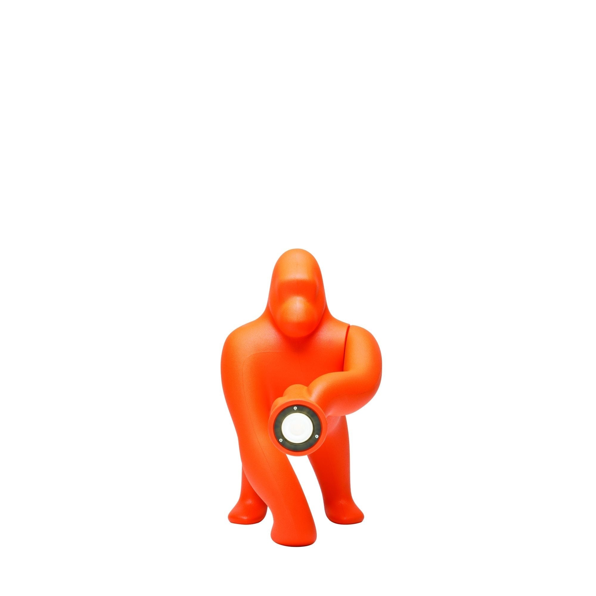 Kong XS lamp with velvet finish - Orange