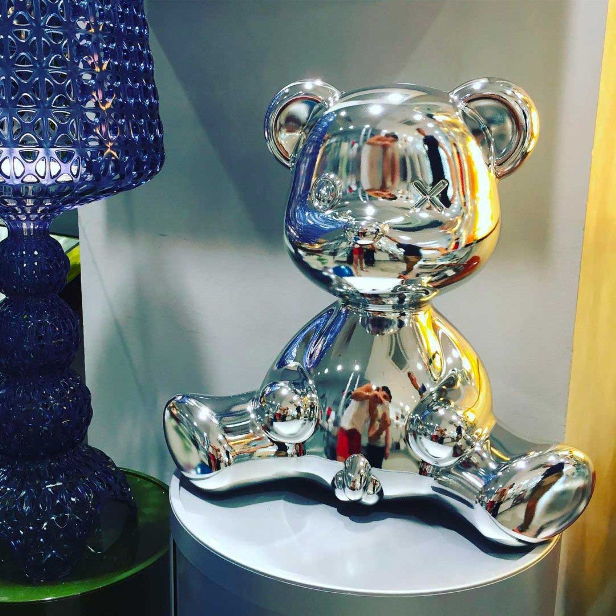 Teddy Boy lamp - Silver