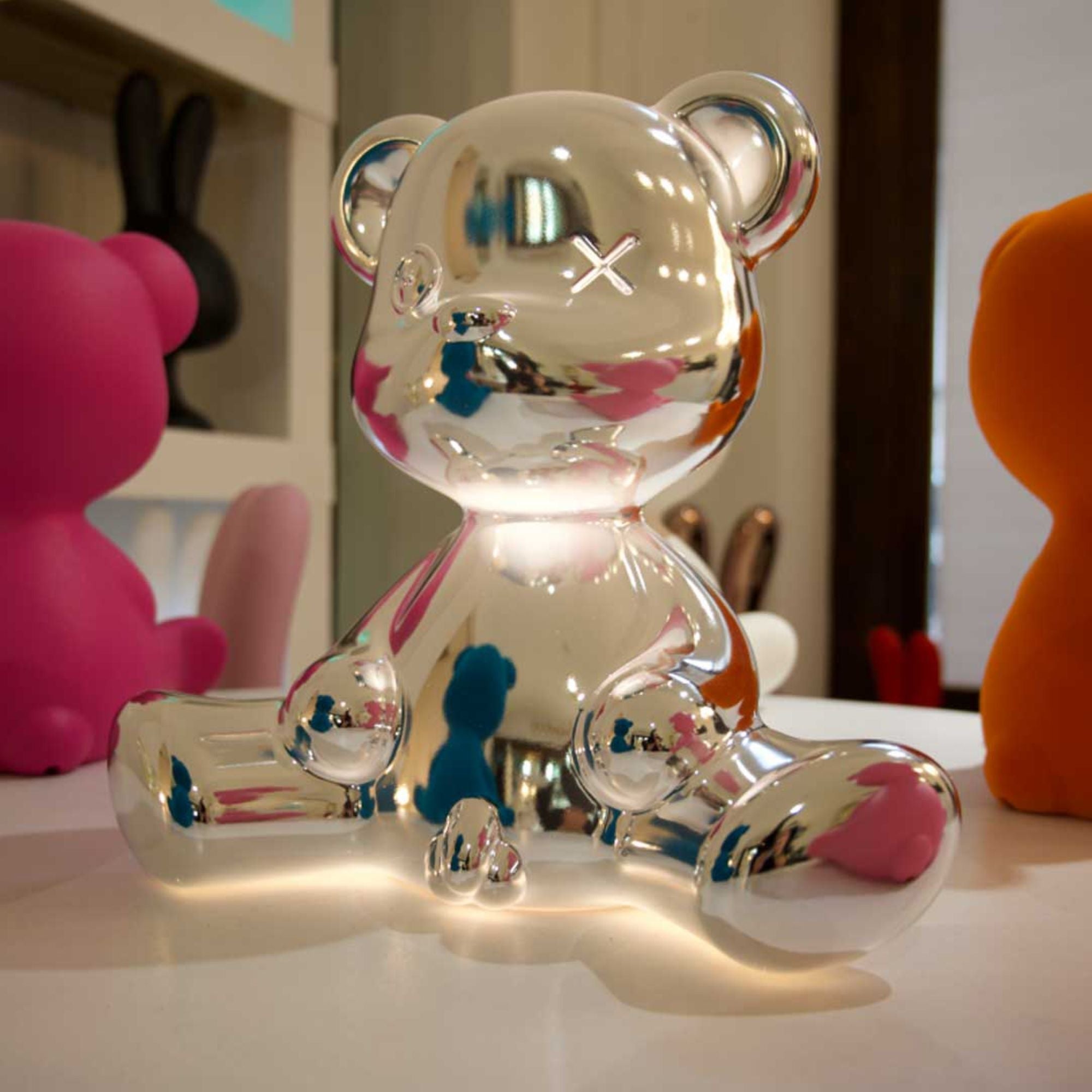 Teddy Boy lamp - Silver