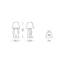 Bigger Brother lamp - Light Blue