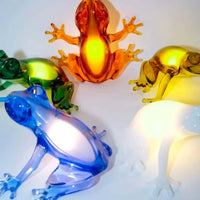 Hungry Frog lamp - Amber