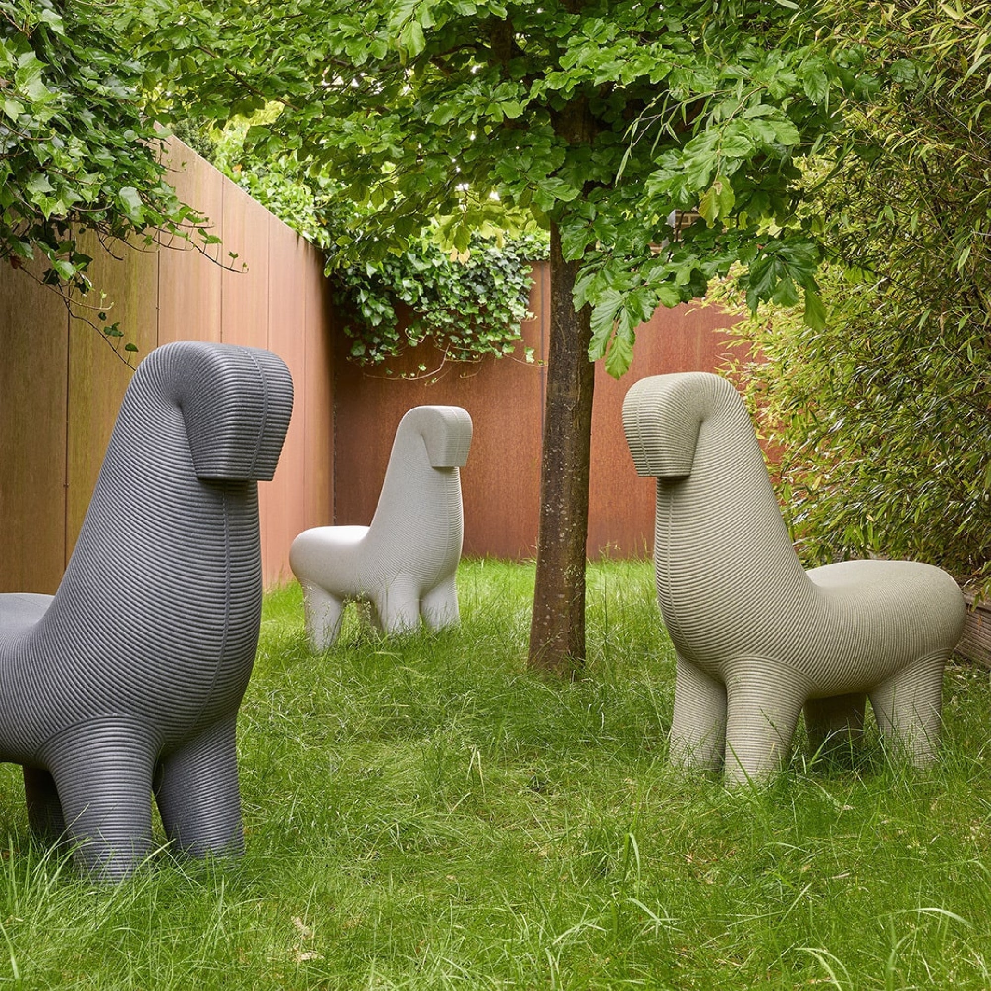 Ghoda chair - Grey Mix
