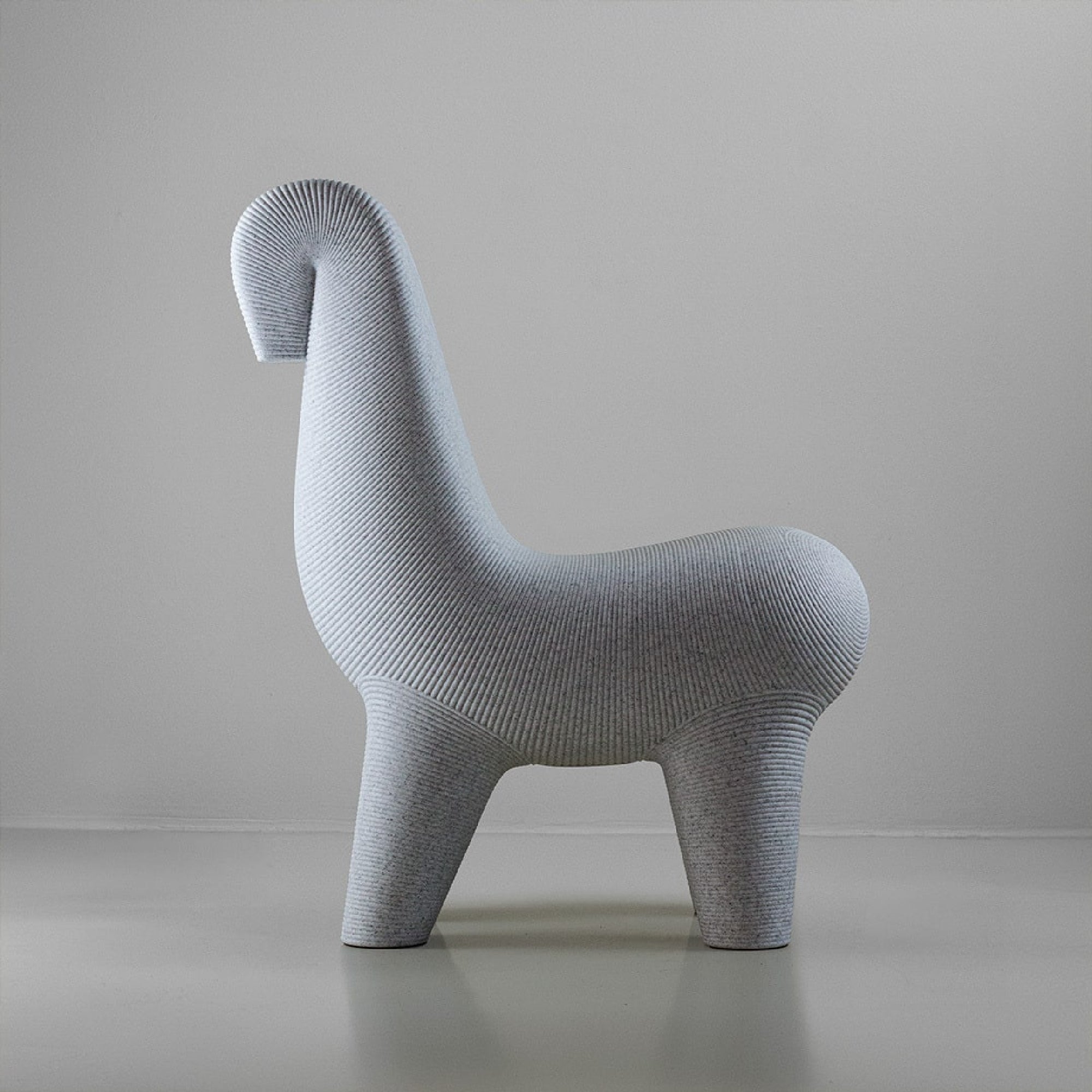 Ghoda chair - Grey Mix