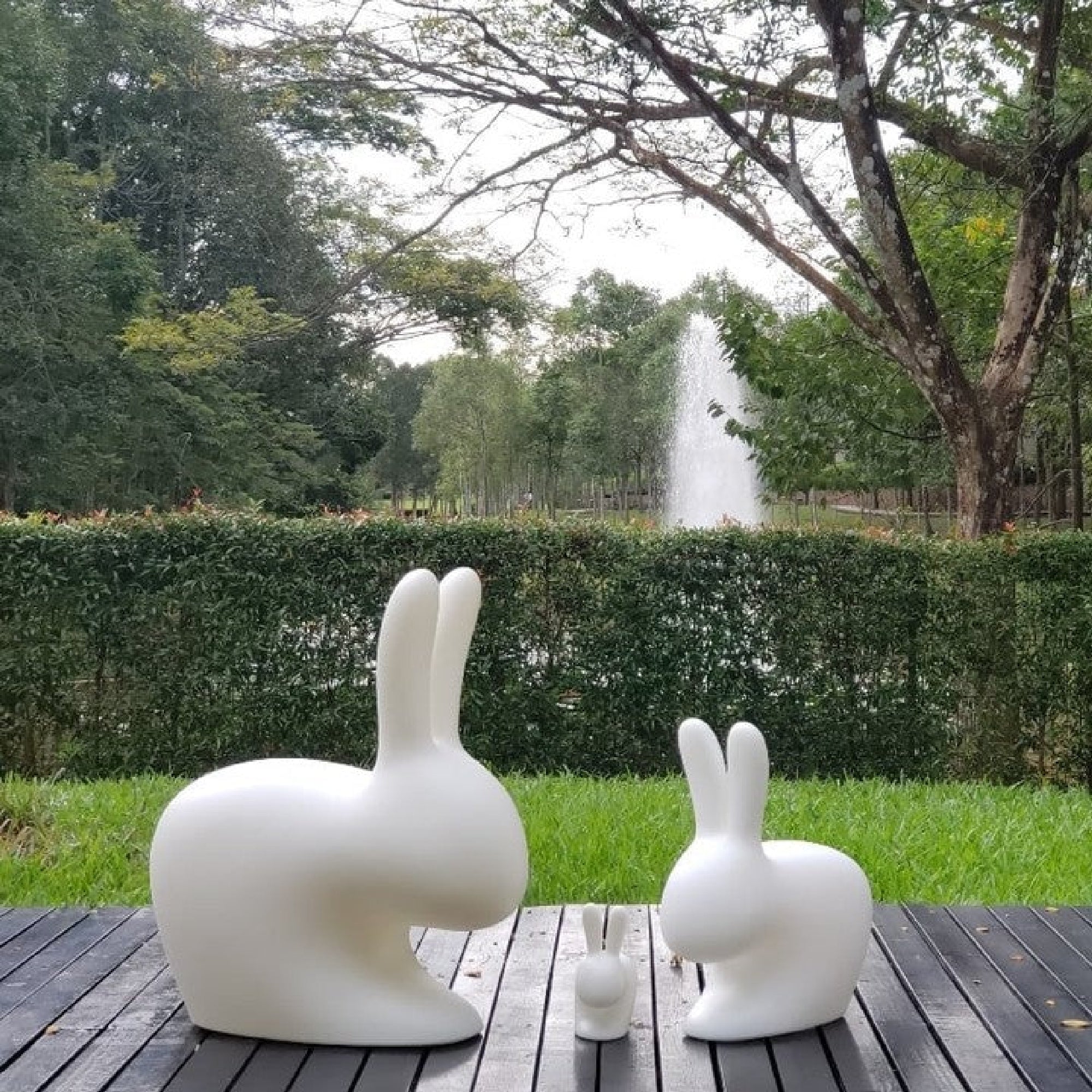 Rabbit Baby chair - Light Grey