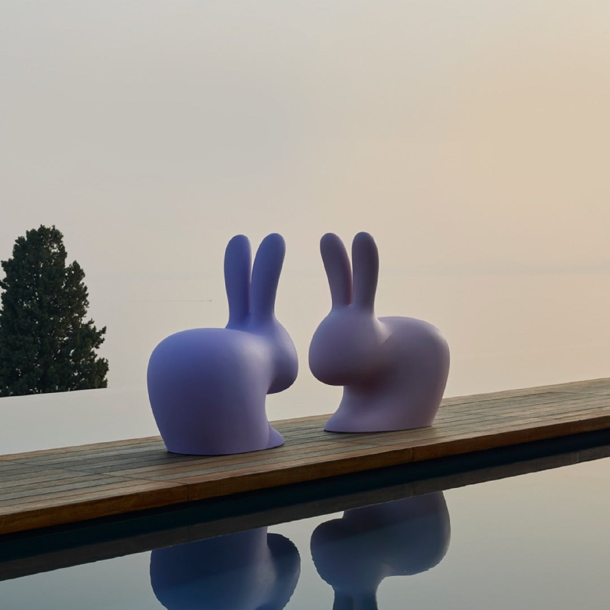 Rabbit chair - Blue Violet