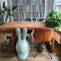 Chaise Rabbit - Dove Grey