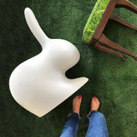 Chaise Rabbit - Dove Grey