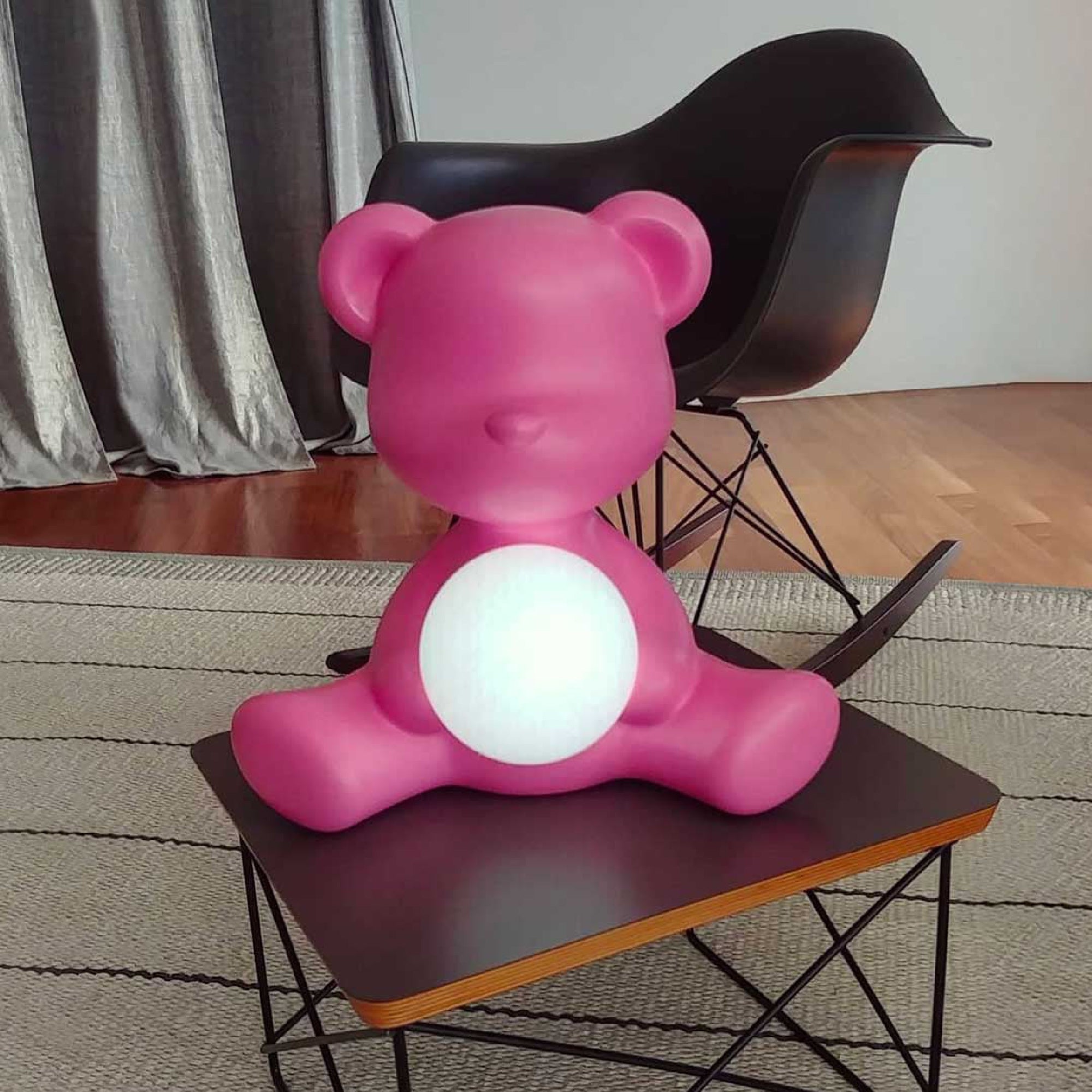 Teddy Girl LED lamp - Pink