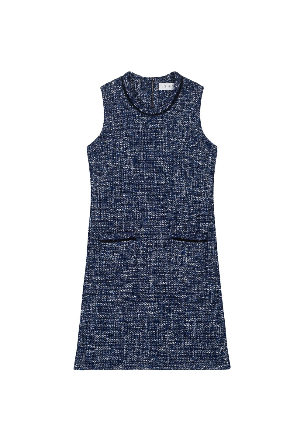 Robe courte sans manches - Marine