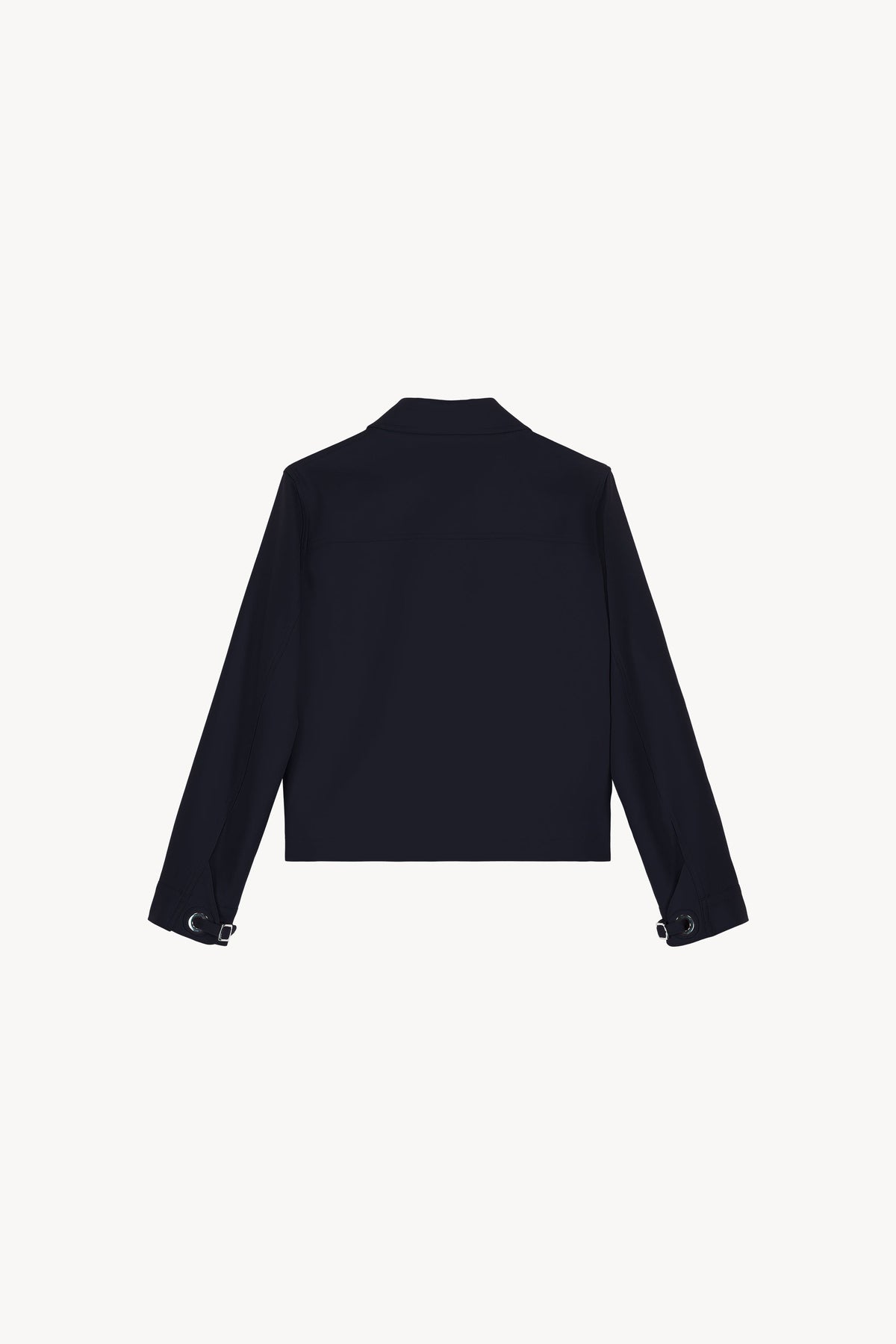 Veste courte col chemise - Marine
