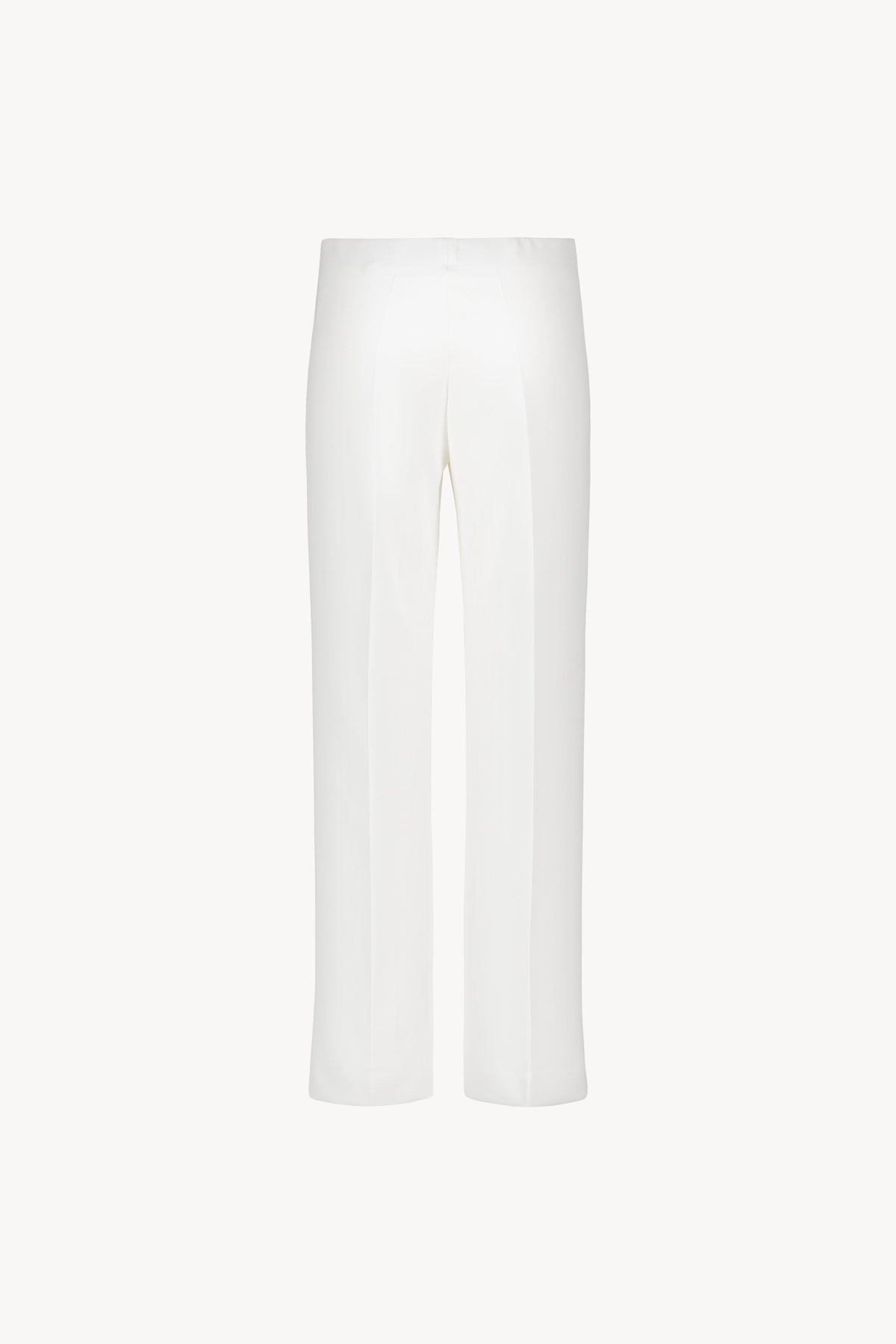 Pantalon droit fin pied - Blanc Cassé