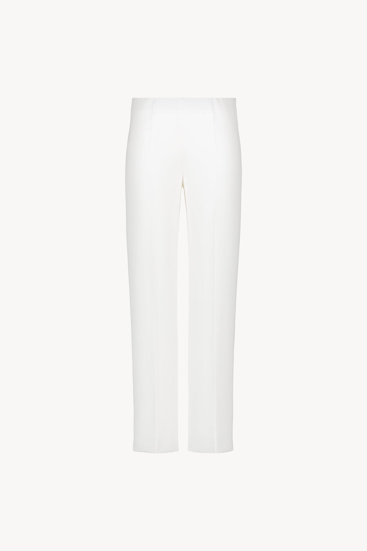 Pantalon droit fin pied - Blanc Cassé