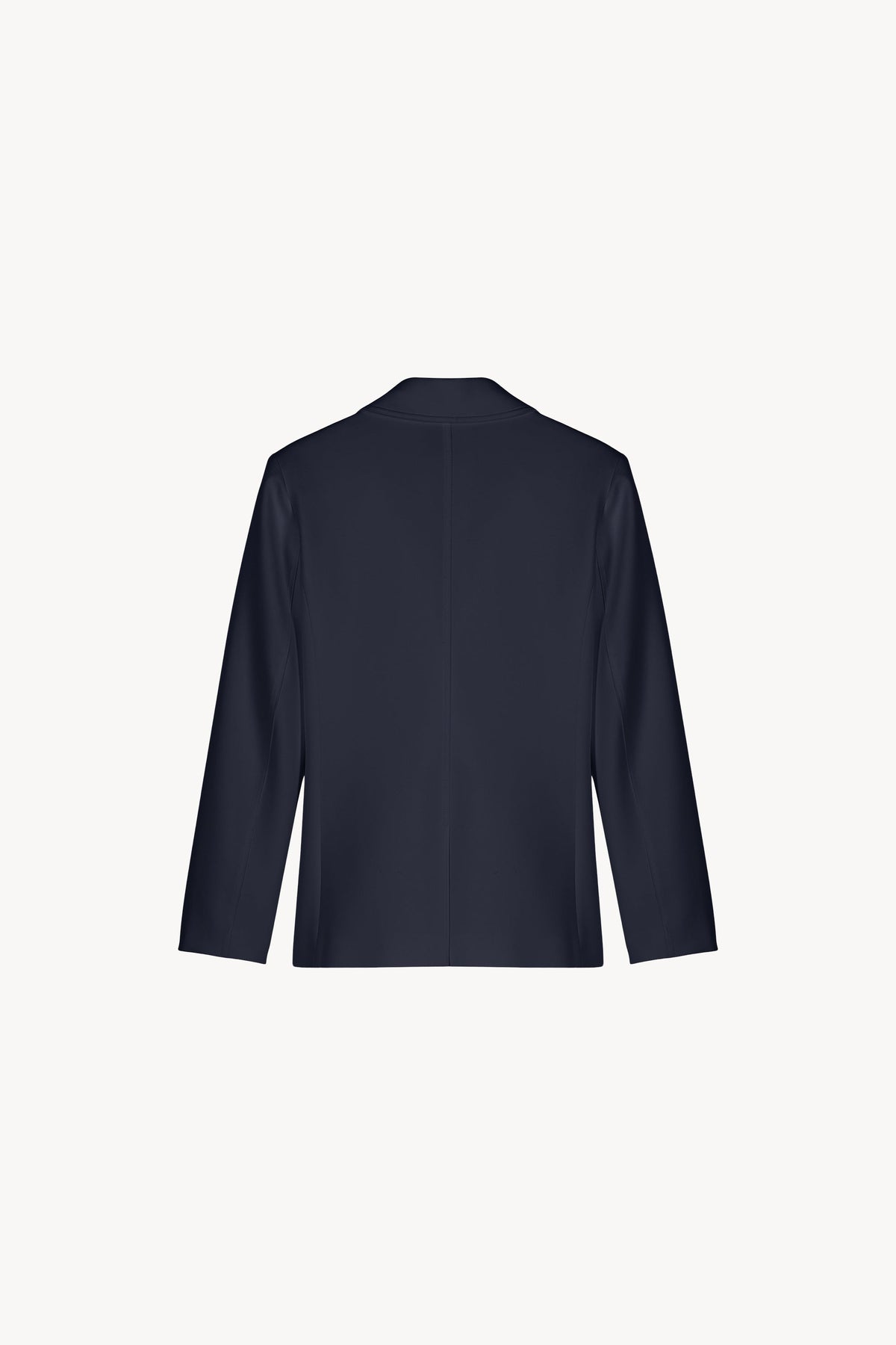 Veste longue poche plaque - Marine