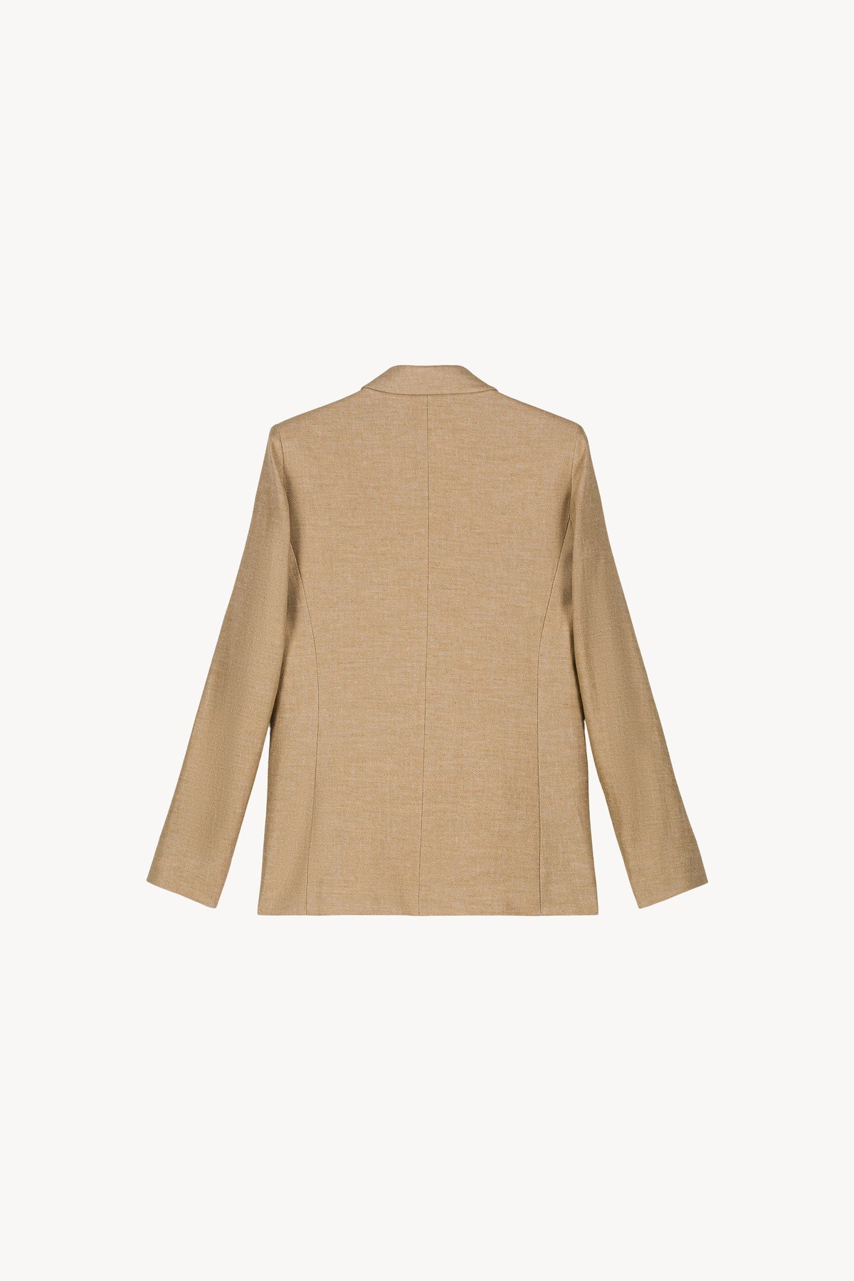 Veste croisee 6 boutons col - Beige Moyen