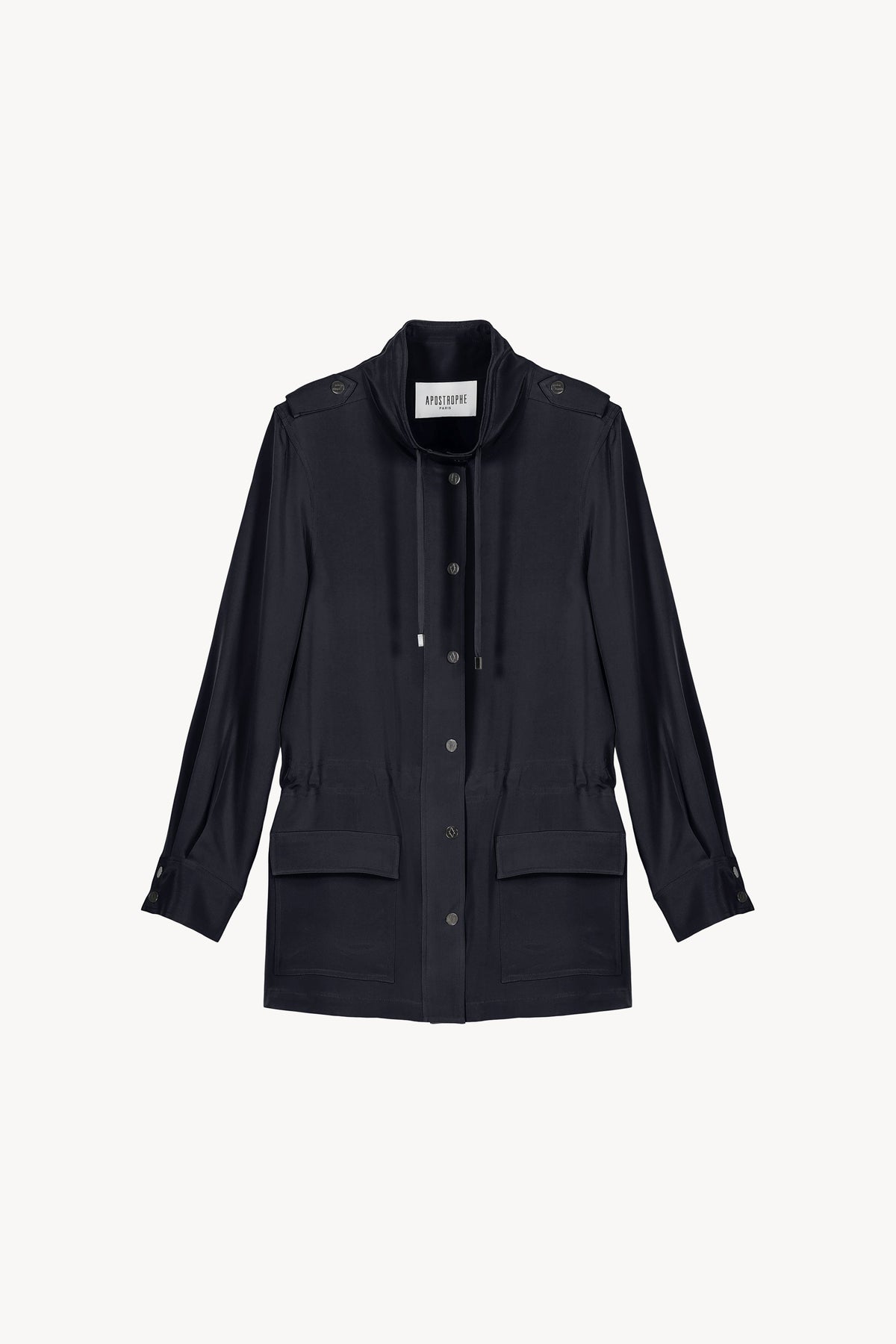 Veste saharienne - Marine