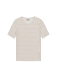 Short-sleeved jumper - Off-white