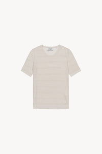Pull manche courte - Blanc Cassé