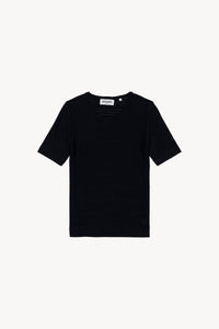 Pull manche courte - Marine