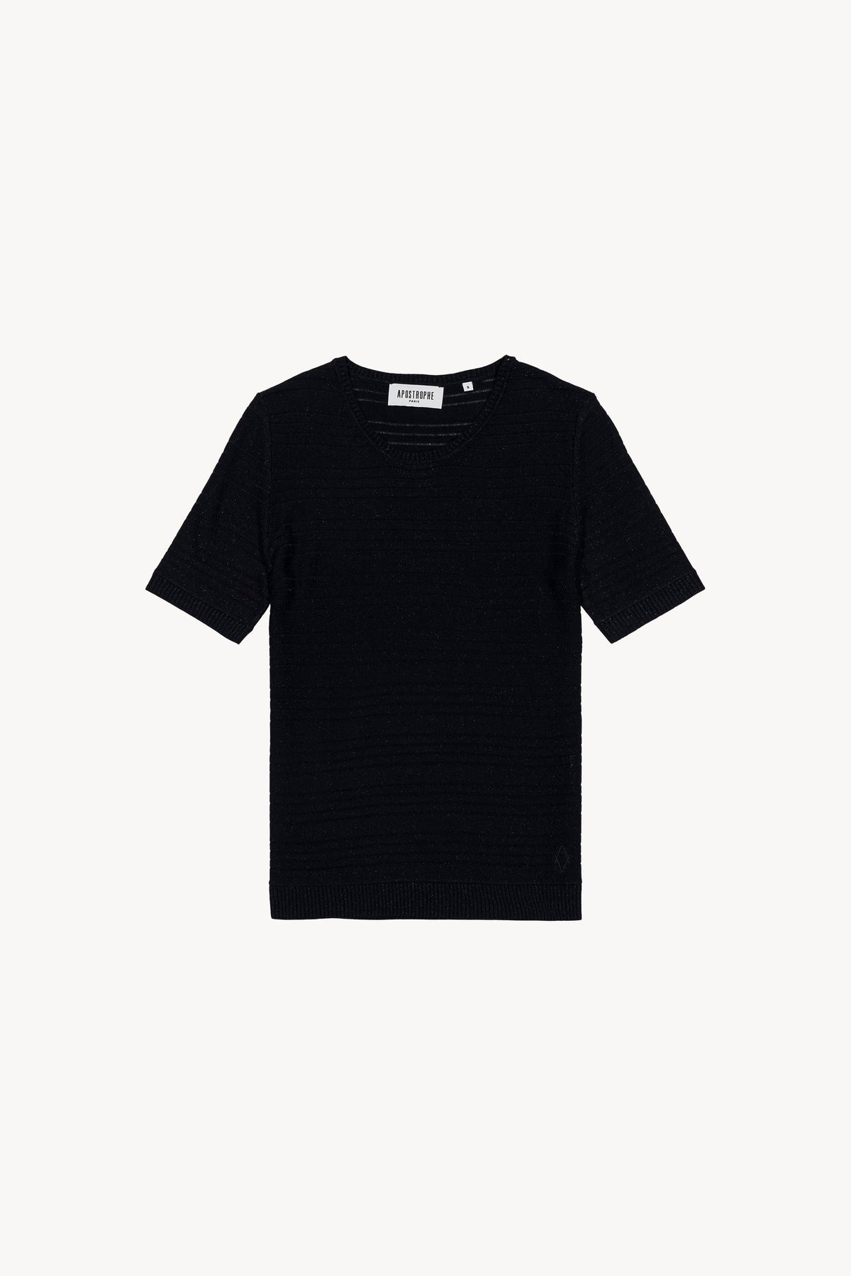 Pull manche courte - Marine