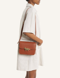 Sac Edie en cuir - Brown