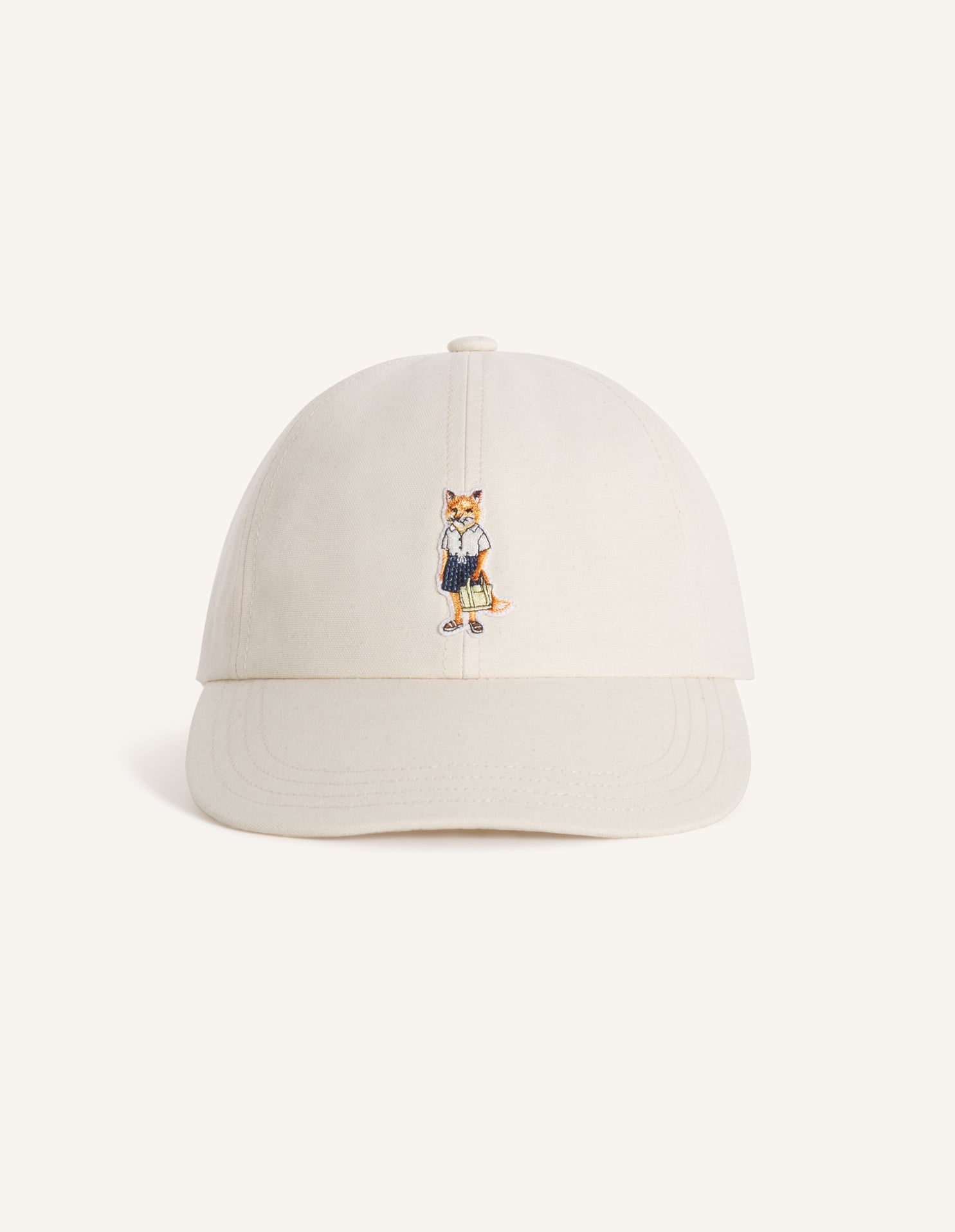 Dressed Fox Cap - Eggnog