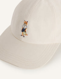 Dressed Fox Cap - Eggnog
