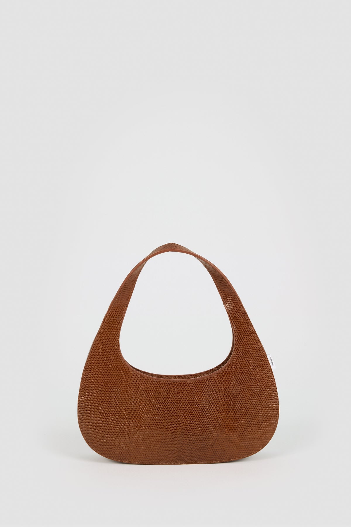 LIZARD PRINT LOOP SWIPE BAG
