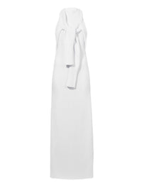 Lara double knit dress - White
