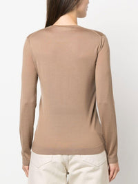 Pull col rond en cachemire - Mineral Melange