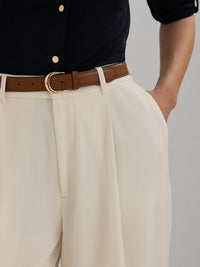 Greer shiny darts trousers - Butter